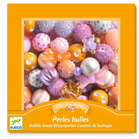 Djeco Kralen - 200+ st. - Bobbel - Goud - Djeco - OneSize - Kralen