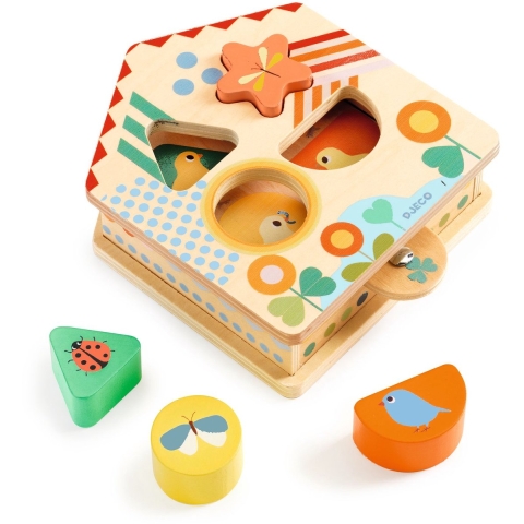 Djeco Vormensorteerbox - Cachaboom - Djeco - OneSize - Vormensorteerbox