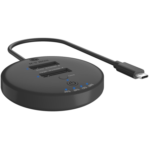 ICY BOX IB-1612MCL-C31 Clone & DockingStation voor 2x M.2 NVMe