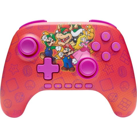 PowerA Advantage draadloze controller voor Nintendo Switch 2 - Mario en vrienden gamepad