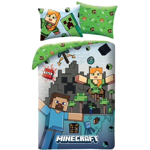 Minecraft Duvet Set - Ver. 7 (140x200cm)