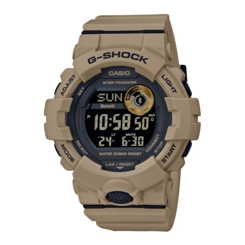 Casio G-Shock GBD-800UC-5ER - Herenhorloge 48.5 mm - 20 ATM waterdicht - Bruin