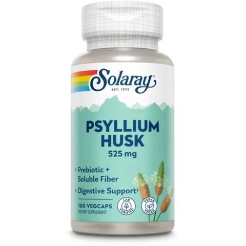 Solaray Psyllium Husk 100 vegacapsules