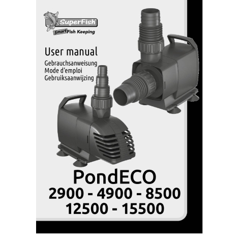 SuperFish Pond Eco 15500 Rotor - Superfish