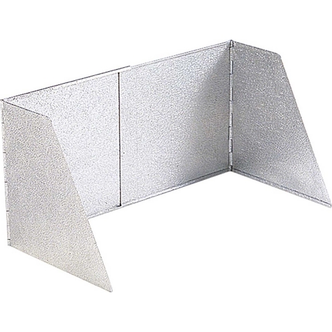 Crespo P/259 - Windscherm - Verstelbaar - Aluminium - Zilver