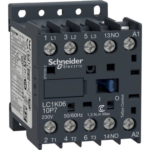 Schneider Electric LC1K0610P7 Contactor 1x NO 1 stuk(s)