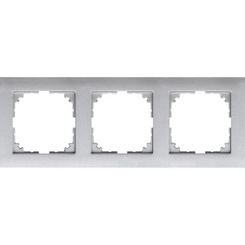 Merten MEG4030-3660 Afdekking Frame System M Aluminium 1 stuk(s)