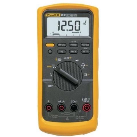 Fluke 88V/A Multimeter Digitaal Automotive CAT III 1000 V, CAT IV 600 V Weergave (counts): 19999