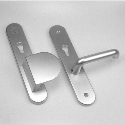 AMI Veiligheidsbeslag 250/50/1 Profielcilinder 72 Omkeer Deurdikte 90/83 Re+Deurkruk 356 Irox Archi-Des. Deurdikte 38/42 - 622194