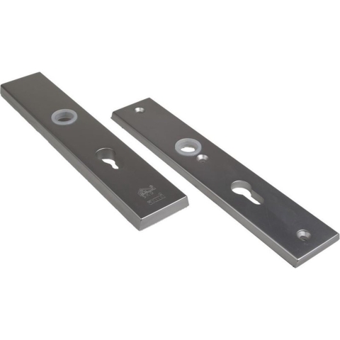 AMI Veiligheidsbeslag 251/50 Buiten en Binnen Profielcilinder 72 Deurkruk 332 F2 Deurdikte 38/42 Mm - 800145