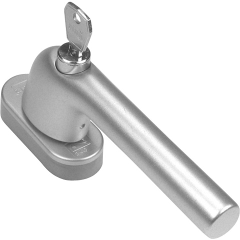 AMI Veiligheidsbeslag Raamgreep 822 7X32 Mat Zwart 9005 Ovaal - 425657