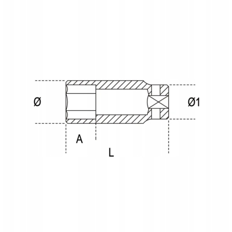 Beta Slagdoppen, lange modellen 720L 10 - 007200310