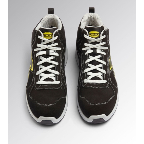 Diadora Werkschoen Run NET AB MID S3S 181149 | Zwart/Zwart C0200 | Maat 40 - 8053607623457