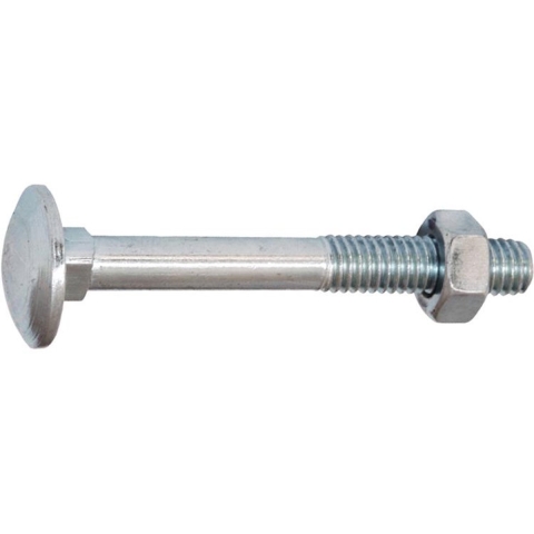 Hoenderdaal Slotbout Vz 4.8 +Moer Din603/555 M10X190 | 25 stuks - 1990.01.71351