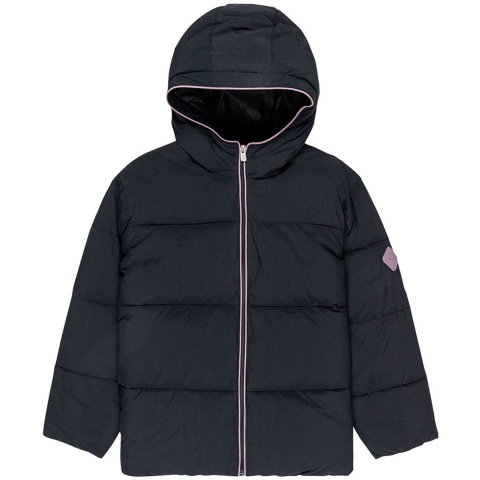 Roxy Gevoerde Jas - Groovy Baby - Anthracite - Roxy - 8 jaar (128) - Donsjassen