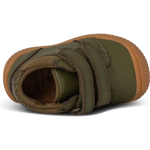 Woden Babyschoen - Tristan - Dark Olive - Woden - 20 - Babyschoen