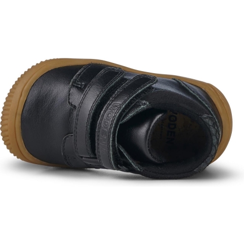 Woden Babyschoen - Tristan - Leer - Zwart - Woden - 23 - Babyschoen