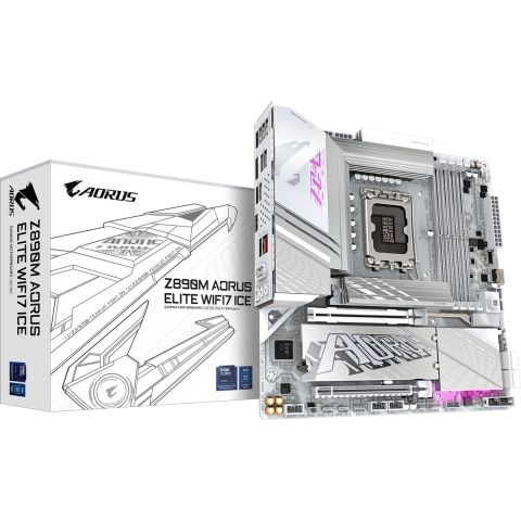 GIGABYTE Z890M AORUS ELITE WF7 ICE moederbord