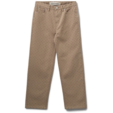 Sofie Schnoor Jeans - Parijs - Camel - Sofie Schnoor - 10 jaar (140) - Jeans