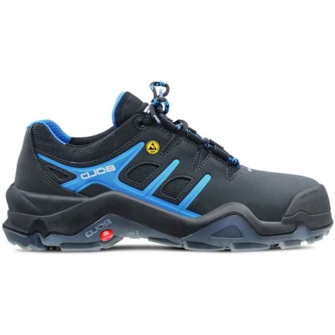 HKS Werkschoen Targa 2 VTP Metaalvrij Laag S3 ESD | Zwart/Blauw | Maat 45 - 00.162.094.45