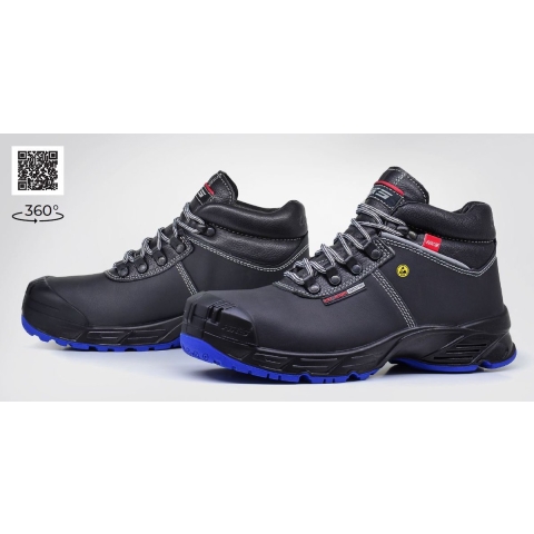 HKS Werkschoen Rodeo ORTP Hoog S3 | Zwart | Maat 48 - 00.162.081.48