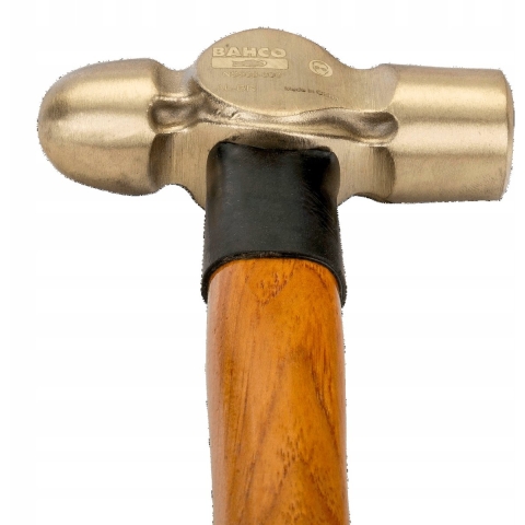 Bahco Bolbankhamer | houten handgreep | vonkvrij | aluminium brons | 450 g - NS506-450