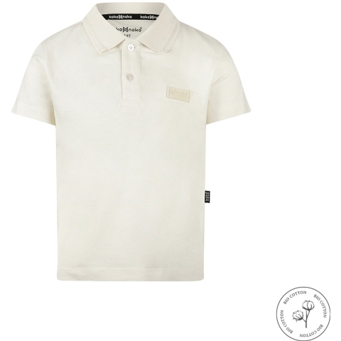Polo Korte Mouw Koko Noko Off White
