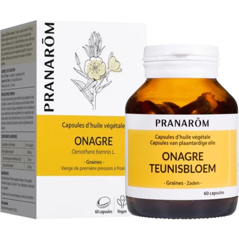 Pranarôm Capsules van Plantaardige Olie Teunisbloem | 60 capsules