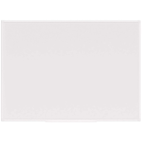 Maul Whiteboard MAULprimo (b x h) 110 cm x 80 cm Wit Kunststof coating Horizontaal- of verticaalformaat, Incl. opbergbakje