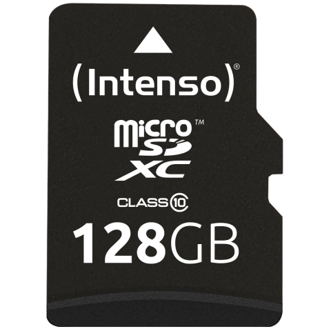 Intenso Extended Capacity SD (MicroSDHC) microSDXC-kaart 128 GB Class 10 Incl. SD-adapter
