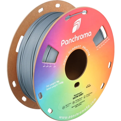 Polymaker CA05004 Panchroma™ Satin Filament PLA kunststof Gesatineerd, Hoge stijfheid 1.75 mm 1000 g Grijs 1 stuk(s)