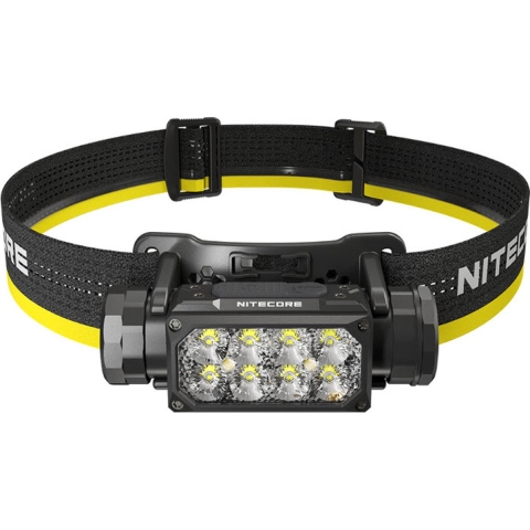 NiteCore HC65 UHE Hoofdlamp werkt op een accu LED 2000 lm 82 h 152 g