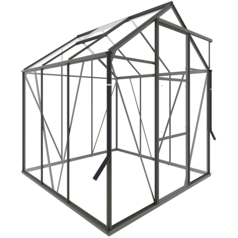 Tuinkas Kate I Full Options groengrijs 3 mm veiligheidsglas Royal Well - Royal well