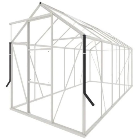 Tuinkas Kate IV Full Options wit 3 mm veiligheidsglas Royal Well - Royal well