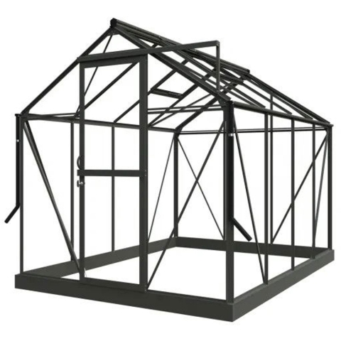 Tuinkas Mary II Full Options groengrijs 3 mm veiligheidsglas Royal Well - Royal well