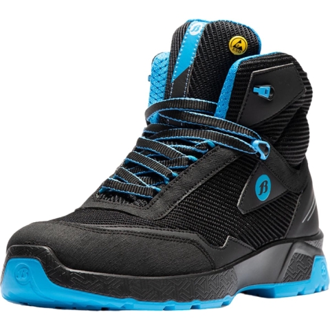 Bata Werkschoen Summ One Hoog S3 | Zwart/Blauw | Maat - 00.017.139.46