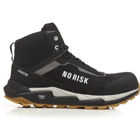No Risk Athletic Mid Black 1019.00 S3L | Zwart | Maat 42 - 00.071.064.42