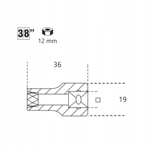 Beta Bout en moer verwijderaar 1428 12 - 014280012