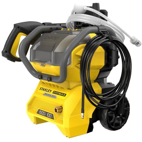Stanley FATMAX SFMCPW1500B 18V Accu Hogedrukreiniger | 1500 PSI | 100 Bar | Body - SFMCPW1500B-XJ