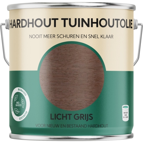 Hardhoutolie | 2500 ml | Licht grijs - 25.931.02