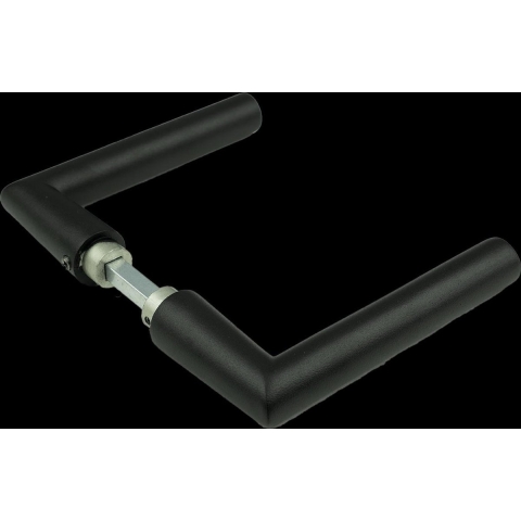 AMI Deurkruk 374 Deurdikte 53/57 Zwart 9005 Str - 739052