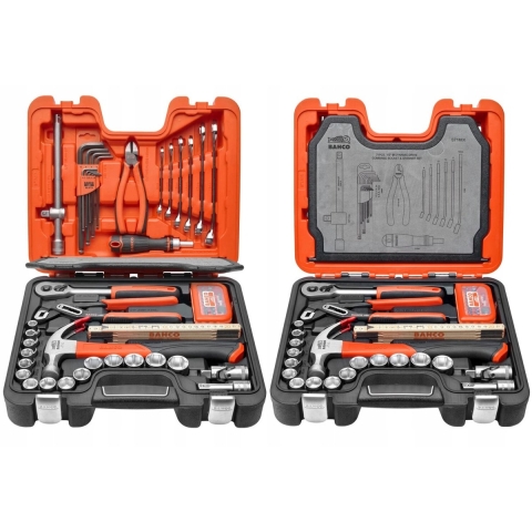 Bahco Doppen-gereedschap set 1/4" + 1/2" | 71-delig - S71MIX