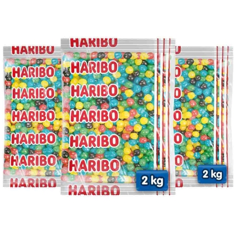3x Haribo Dragibus Soft 2 kg