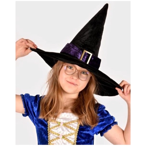 Den Goda Fen Kostuum - Heksenhoed - Zwart - Den Goda Fen - OneSize - Kostuum