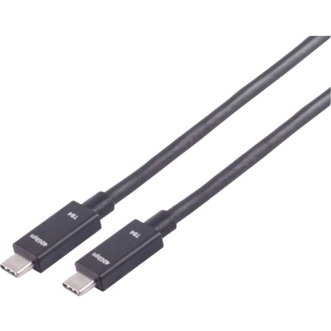 BKL Electronic 10080131 USB-C ® verbindingskabel, TB4, UltraFlex, 0,25 m 1 stuk(s)