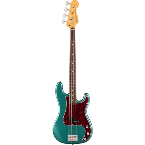 Fender American Professional Classic Precision Bass, Faded Sherwood Green Metallic RW