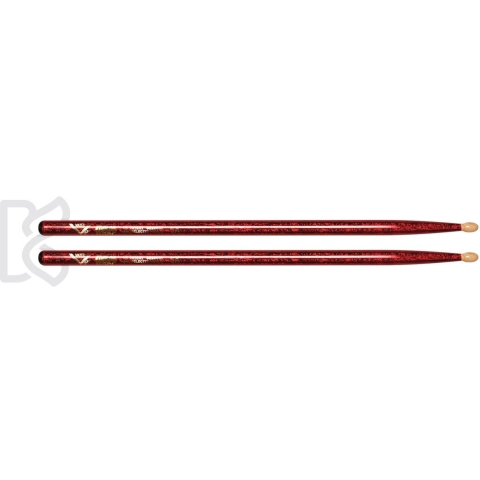 Vater VCR5A Color Wrap 5A Red Sparkle, houten tip