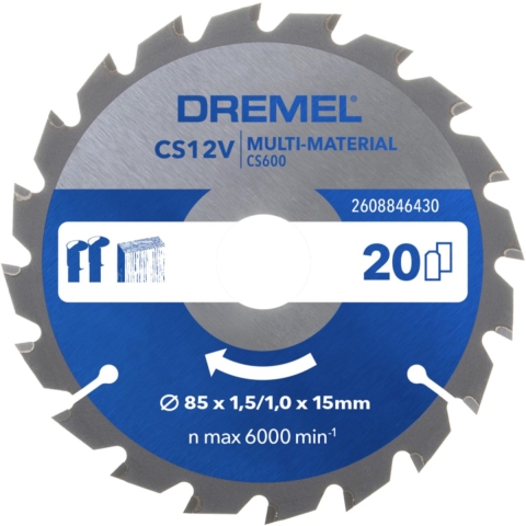 Dremel BluePrint 6430 Multifunctioneel Zaagblad | 85 mm - 2608846430