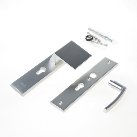 AMI Veiligheidsbeslag 251/50 Profielcilinder 55 Deurdikte 90/80 Re F1 +Profielcilinder 55 Deurkruk 332 Deurdikte 38/42 Mm - 803305