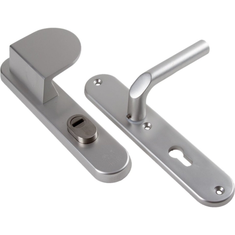 AMI Veiligheidsbeslag 250/50/15 Kt 72 Deurdikte 90/83 Re Deurkruk 369 Profielcilinder 72 F1 Deurdikte 38/42 Mm - 656435